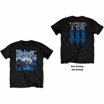 Merce Slipknot: Tričko 20th Anniversary Tattered & Torn  S