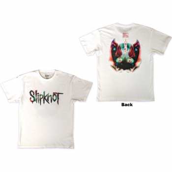 Merce Slipknot: Slipknot Unisex T-shirt: Adderall Faceback (back Print) (small) S