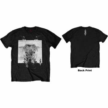 Merce Slipknot: Tričko Devil Single - Black & White  S