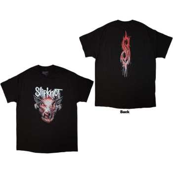 Merce Slipknot: Slipknot Unisex T-shirt: Infected Goat (back Print) (small) S