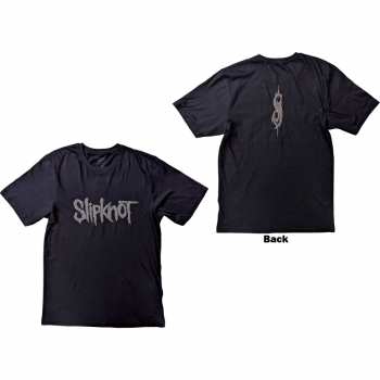 Merce Slipknot: Slipknot Unisex Hi-build T-shirt: Logo (back Print) (large) L