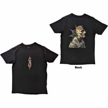 Merce Slipknot: Slipknot Unisex T-shirt: Skeleton & Pentagram (back Print) (small) S