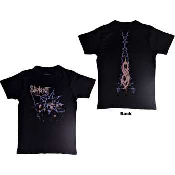 Merce Slipknot: Slipknot Unisex T-shirt: The End So Far Band Photo (back Print) (small) S