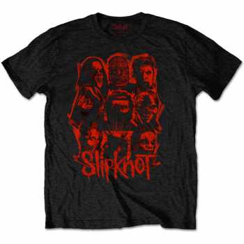 Merch Slipknot: Maglietta Wanyk Red Patch 