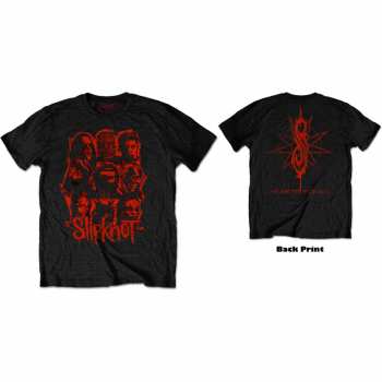 Merce Slipknot: Tričko Wanyk Red Patch  S