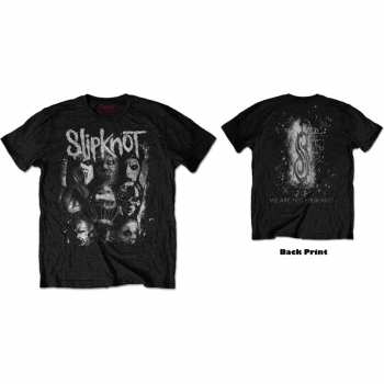 Merce Slipknot: Tričko Wanyk White Splatter  S