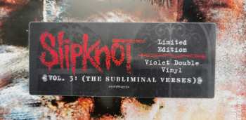 2LP Slipknot: Vol. 3: (The Subliminal Verses) LTD