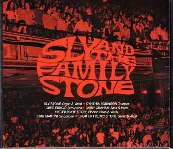 4CD Sly & The Family Stone: Live At The Fillmore East October 4th & 5th, 1968