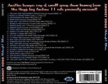CD Smokey Hogg: Midnight Blues