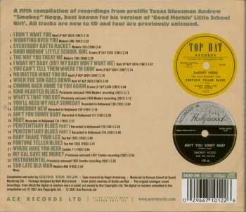 CD Smokey Hogg: The Texas Blues Of Smokey Hogg