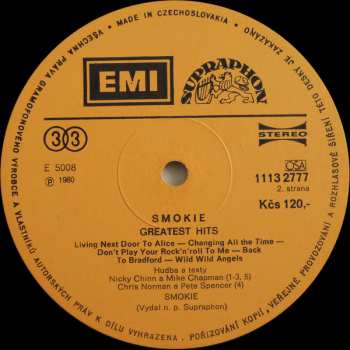 LP Smokie: Greatest Hits