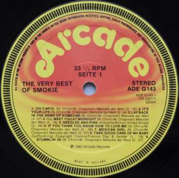 LP Smokie: The Very Best Of