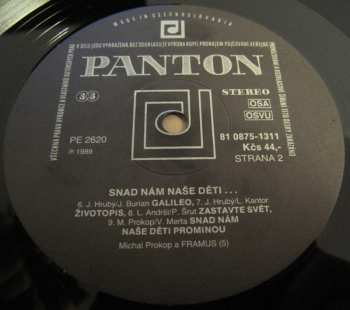 LP Michal Prokop: Snad Nám Naše Děti...