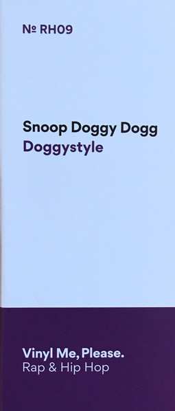 2LP Snoop Dogg: Doggystyle CLR