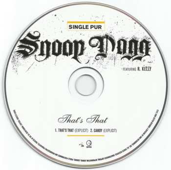 CD Snoop Dogg: That's That