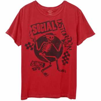Merch Social Distortion: Maglietta Speakeasy Checkerboard 