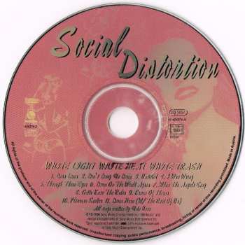 CD Social Distortion: White Light, White Heat, White Trash