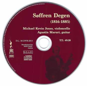 CD Søffren Degen: Søffren Degen (1816-1885)