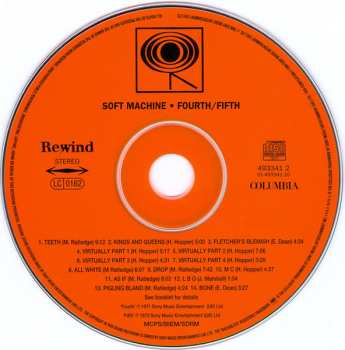 CD Soft Machine: Fourth/Fifth