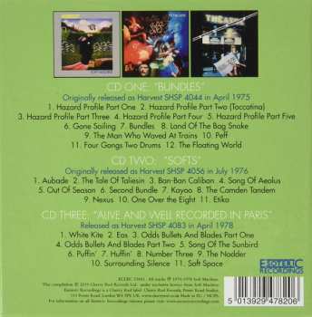 3CD/Set di cofanetti Soft Machine: The Harvest Albums 1975-1978