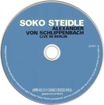 CD Alexander von Schlippenbach: Live In Berlin