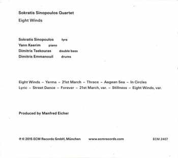 CD Sokratis Sinopoulos Quartet: Eight Winds
