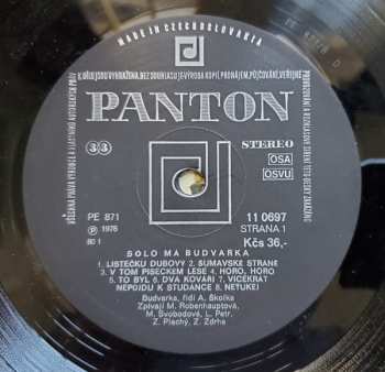 LP Budvarka: Sólo Má Budvarka