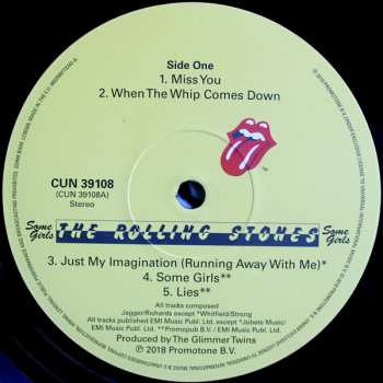 LP The Rolling Stones: Some Girls
