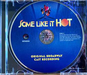 CD "Some Like It Hot" Original Broadway Cast: Some Like It Hot (Original Broadway Cast Recording)