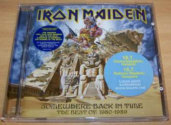 CD Iron Maiden: Somewhere Back In Time (The Best Of: 1980-1989)