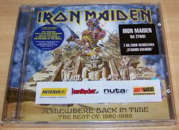CD Iron Maiden: Somewhere Back In Time (The Best Of: 1980-1989)