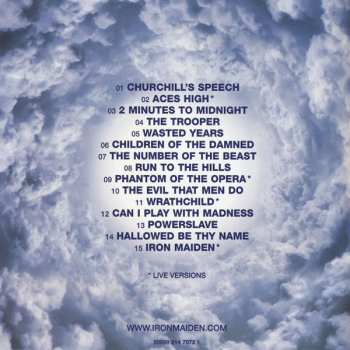 CD Iron Maiden: Somewhere Back In Time (The Best Of: 1980-1989)