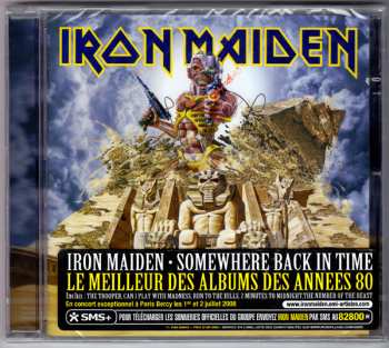 CD Iron Maiden: Somewhere Back In Time (The Best Of: 1980-1989)
