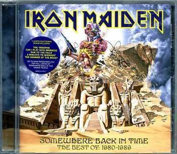 CD Iron Maiden: Somewhere Back In Time (The Best Of: 1980-1989)