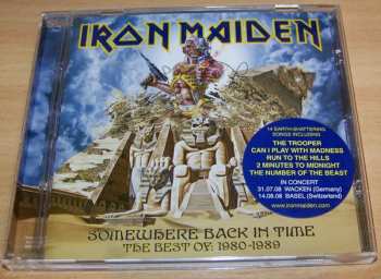 CD Iron Maiden: Somewhere Back In Time (The Best Of: 1980-1989)
