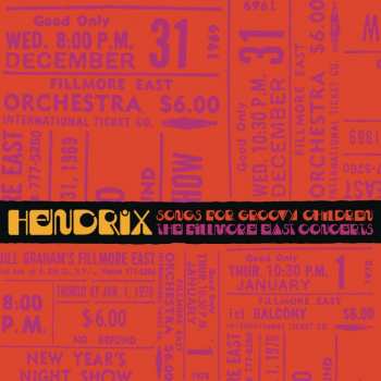8LP/Set di cofanetti Jimi Hendrix: Songs For Groovy Children (The Fillmore East Concerts)