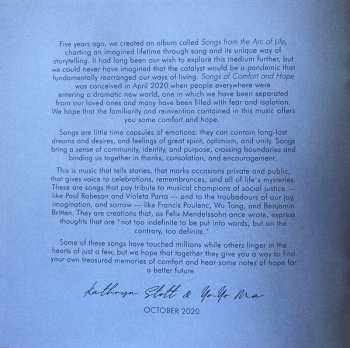 CD Kathryn Stott: Songs Of Comfort & Hope