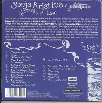 CD Sonja Kristina: Harmonics Of Love