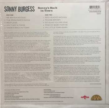 EP Sonny Burgess: Sonny's Back In Town LTD | CLR