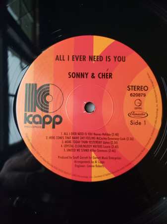 LP Sonny & Cher: All I Ever Need Is You LTD