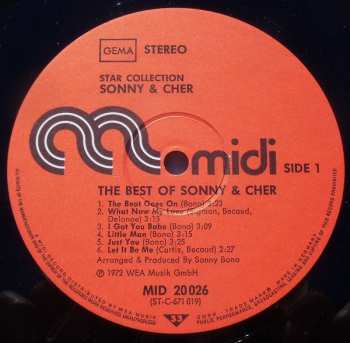 LP Sonny & Cher: Greatest Hits