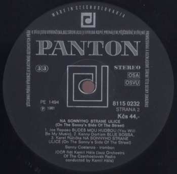 LP Czechoslovak Radio Jazz Orchestra: Na Sonnyho Straně Ulice / On The Sonny's Side Of The Street