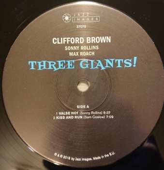 LP Sonny Rollins: Three Giants! LTD