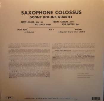 LP Sonny Rollins: Saxophone Colossus LTD | CLR