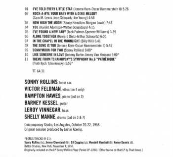 CD Sonny Rollins: Sonny Rollins And The Contemporary Leaders