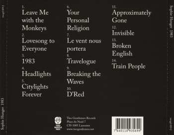 CD Sophie Hunger: 1983