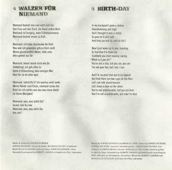 CD Sophie Hunger: Monday's Ghost