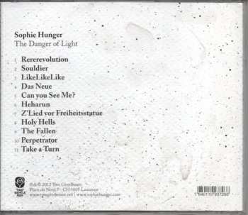 CD Sophie Hunger: The Danger Of  Light