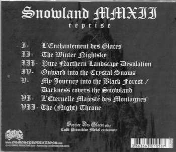 CD Sorcier Des Glaces: Snowland MMXII