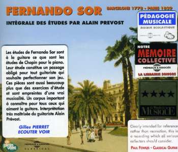 Album Sor,fernando / Prevost,alain: Integrale Des Etudes